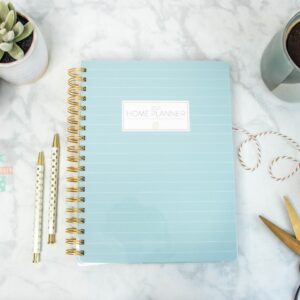 Home Planner - Blue Stripes Design